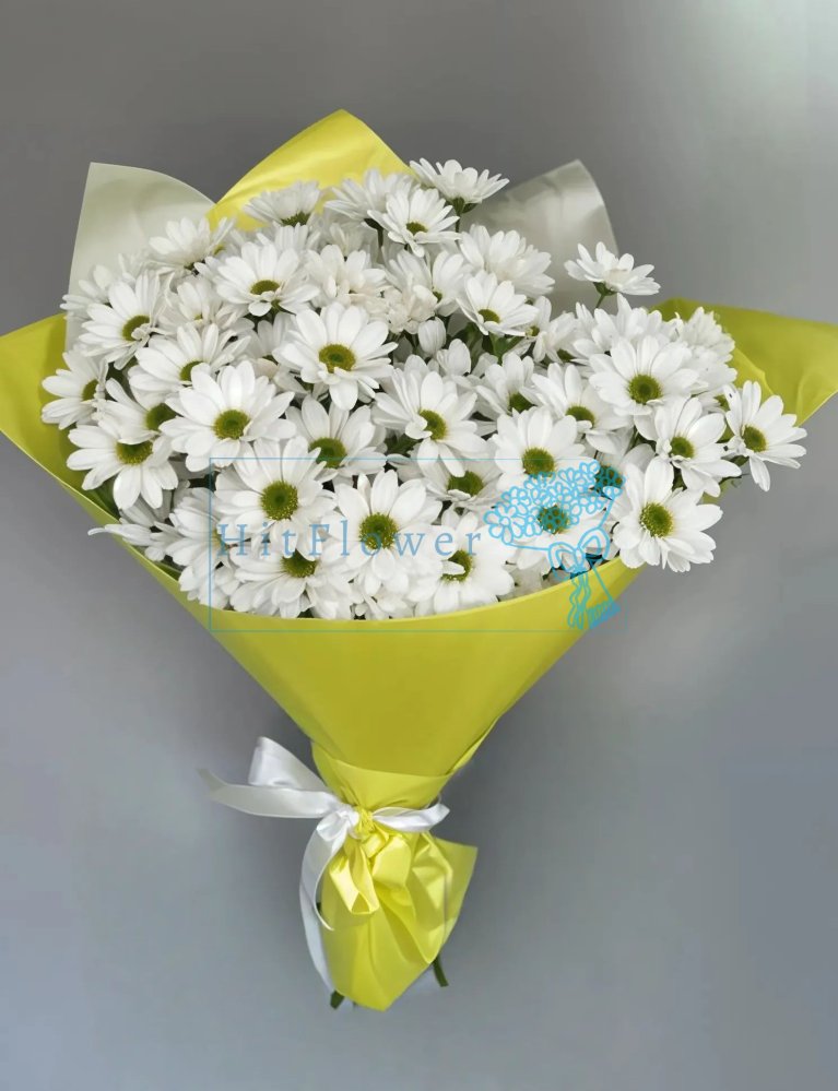 Букет цветов Кустовые Хризантемы Букет цветов из: Хризантемы